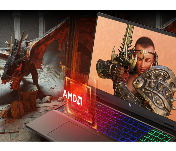 ACER Laptop Acer Nitro 16 Ryzen 5-8645HS/16GB/512/Win11 RTX4050 180Hz - 1357705 - zdjęcie 10